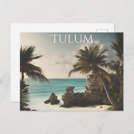 Tulum (2) postkarte (Vorne/Hinten)