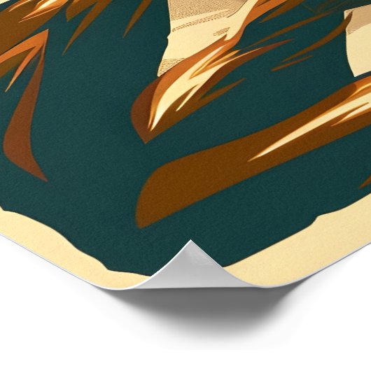 Tulum Beach Mexico Poster (Ecke)