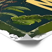 Tulum Jungle Poster (Ecke)