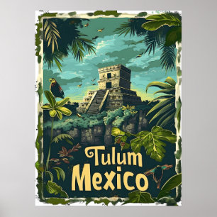Tulum Jungle Poster