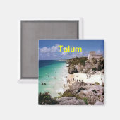 Tulum-Magnet Magnet (Vorderseite/Rückseite)