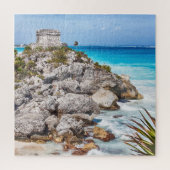 Tulum Maya Mexico Puzzle (Vertikal)
