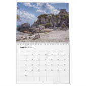 Tulum-Maya-Pyramiden-Kalender Kalender (Feb 2027)