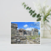 Tulum - Maya Ruins Postcard Postkarte (Stehend Vorderseite)