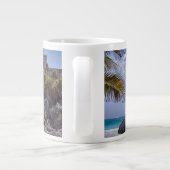 Tulum Mayan Pyramids Jumbo-Tasse (Rückseite)