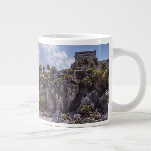 Tulum Mayan Pyramids Jumbo-Tasse (Rechts)