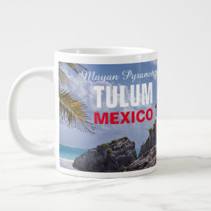 Tulum Mayan Pyramids Jumbo-Tasse