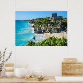 Tulum Mayan Ruins Poster (Küche)