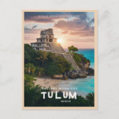 Tulum Mayan Ruins Postkarte (Vorderseite)