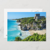 Tulum Mayan Ruins Postkarte (Vorne/Hinten)