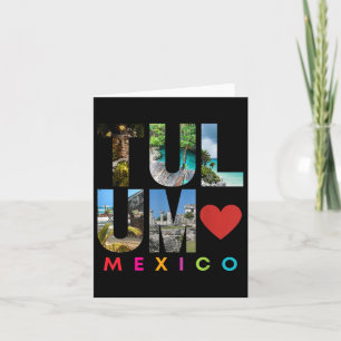Tulum Mexico 2022 Ferien Beach Matching Family G Karte