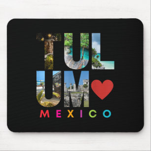 Tulum Mexico 2022 Ferien Beach Matching Family G Mousepad
