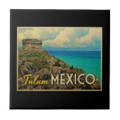 Tulum Mexico Fliese (Vorderseite)