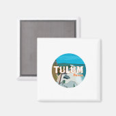 Tulum Mexico Großartige Geschenkidee Magnet (Vorderseite/Rückseite)
