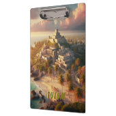 Tulum Mexico Landscape Vintage Reise Klemmbrett (Links)