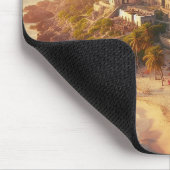 Tulum Mexico Landscape Vintage Reise Mousepad (Ecke)