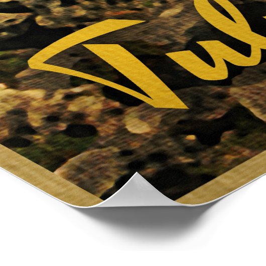 Tulum Mexico Poster (Ecke)