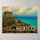 Tulum Mexico Poster (Vorne)