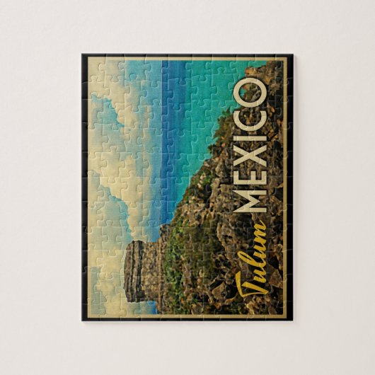 Tulum Mexico Puzzle (Vertikal)