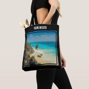 Tulum, Mexico Tropical Beach Paradise Tasche