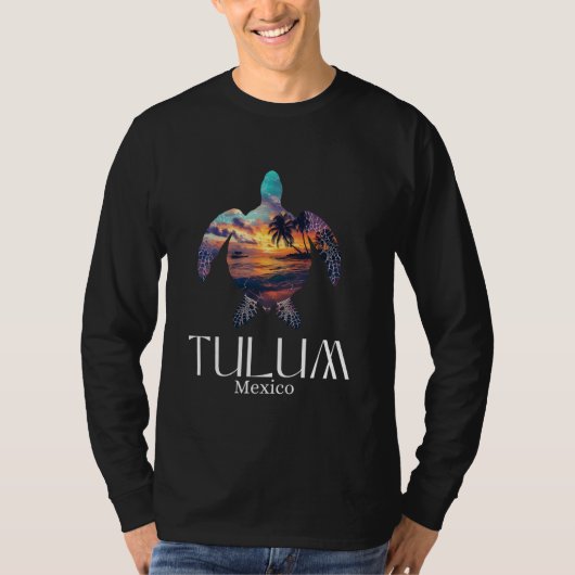 Tulum Mexico Tulum T-Shirt (Vorderseite)