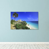Tulum, Mexiko 2 Leinwanddruck (Insitu (Holzboden))