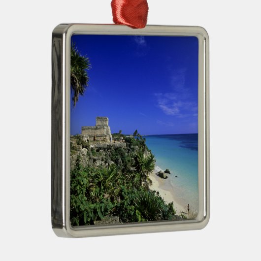 Tulum, Mexiko 2 Ornament Aus Metall (Rechts)