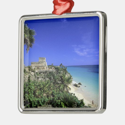 Tulum, Mexiko 2 Ornament Aus Metall (Links)