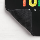 Tulum Mexiko Farbige Maya-Stammes-Erinnerung Junge Mousepad (Ecke)