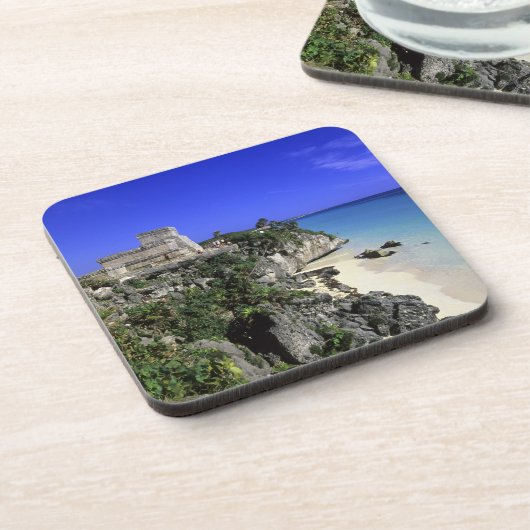 Tulum, Mexiko Getränkeuntersetzer (Linke Seite)