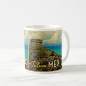 Tulum Mexiko Kaffeetasse (VorderseiteRechts)