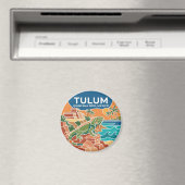 Tulum Mexiko Magnet (In Situ (Geschirrspüler))