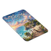 Tulum Mexiko Magnet (Rechte Seite)
