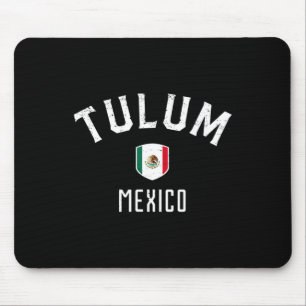 Tulum Mexiko - Mexikanische Flagge Tulum T-Shirt Mousepad