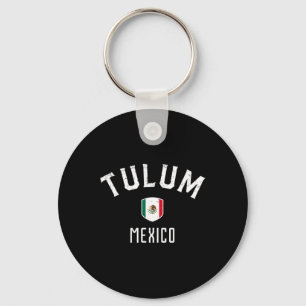 Tulum Mexiko - Mexikanische Flagge Tulum T-Shirt Schlüsselanhänger