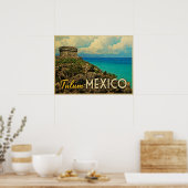 Tulum Mexiko Poster (Küche)