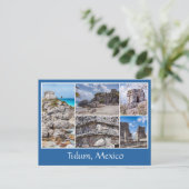 Tulum, Mexiko Postkarte (Stehend Vorderseite)