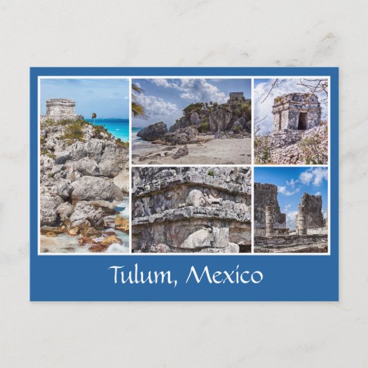 Tulum, Mexiko Postkarte (Vorderseite)