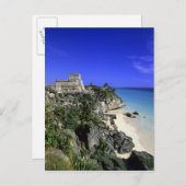 Tulum, Mexiko Postkarte (Vorne/Hinten)
