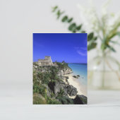 Tulum, Mexiko Postkarte (Stehend Vorderseite)