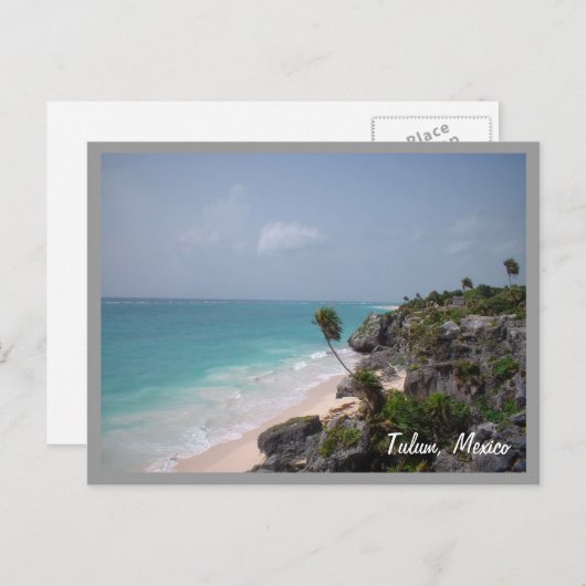 Tulum, Mexiko Postkarte (Vorne/Hinten)