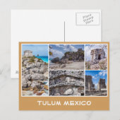 Tulum, Mexiko Postkarte (Vorne/Hinten)