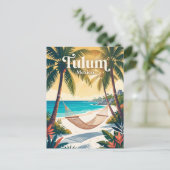 Tulum, Mexiko Postkarte (Stehend Vorderseite)