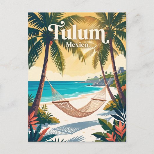 Tulum, Mexiko Postkarte (Vorderseite)