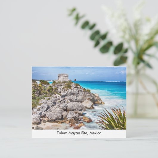 Tulum, Mexiko Postkarte (Stehend Vorderseite)