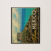Tulum Mexiko Puzzle (Vertikal)