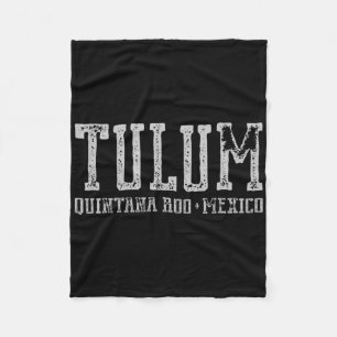 Tulum Mexiko - Reise zu den Maya-Ruinen Stränden V Fleecedecke