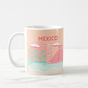 Tulum, Mexiko, Reisekunst Kaffeetasse