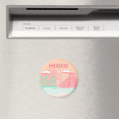 Tulum, Mexiko, Reisekunst Magnet (In Situ (Geschirrspüler))