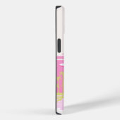 Tulum, Mexiko, Reisekunst, Rosa Case-Mate iPhone Hülle (Rückseite / Rechts)